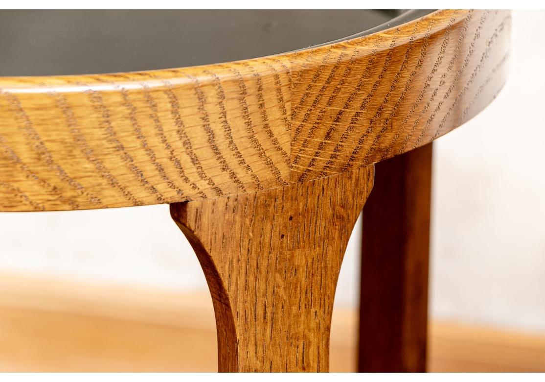 XXIe siècle et contemporain Paire de tables d'appoint rondes par Gregorios Pineo  en vente
