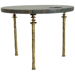 Round Single Sorgue Side Table, by Bourgeois Boheme Atelier