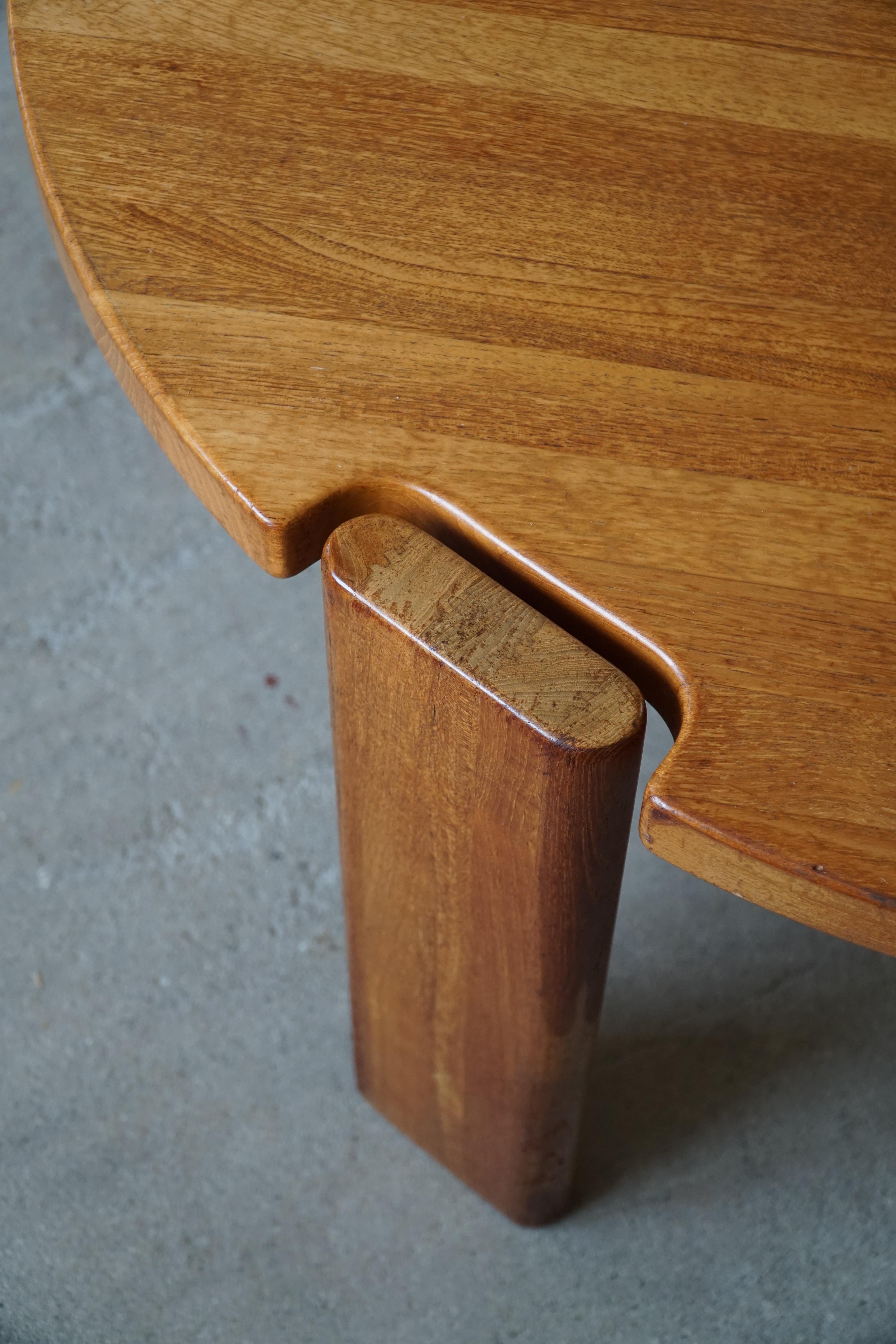 Canapé / table basse rond en teck, par Komfort, danois, moderne du milieu du siècle, années 1960 en vente 3