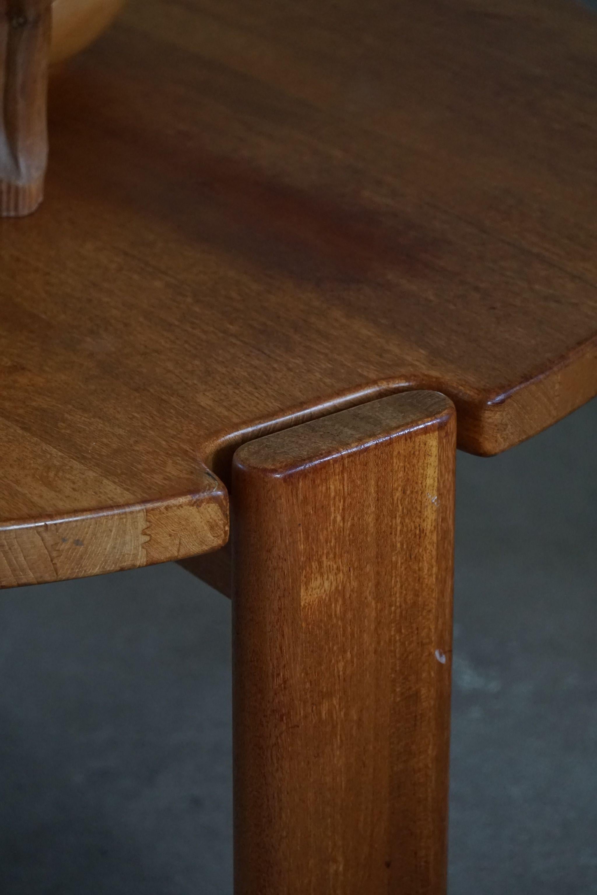 Canapé / table basse rond en teck, par Komfort, danois, moderne du milieu du siècle, années 1960 en vente 7