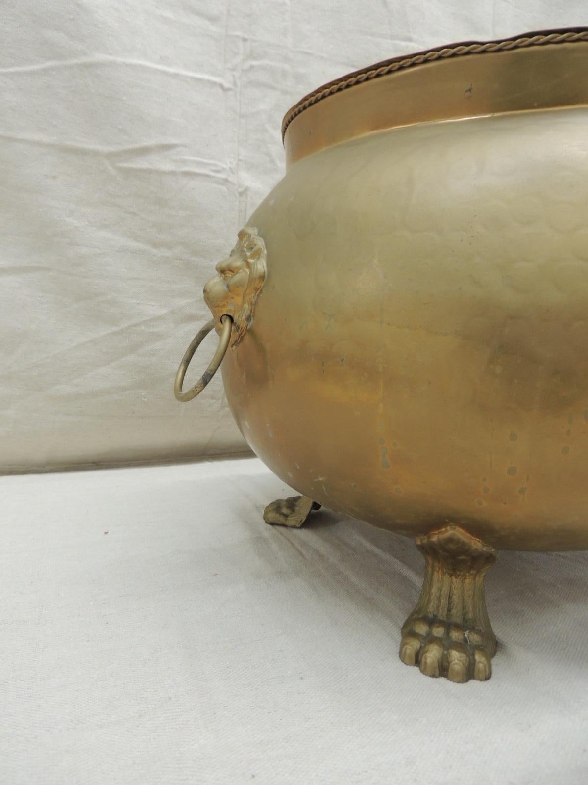 brass cauldron