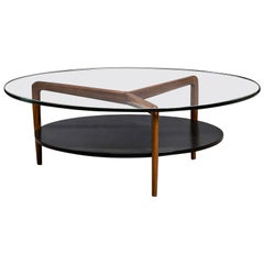 Tavolino rotondo "Spider", Roberto Aflalo per Blanco e Preto, 1952