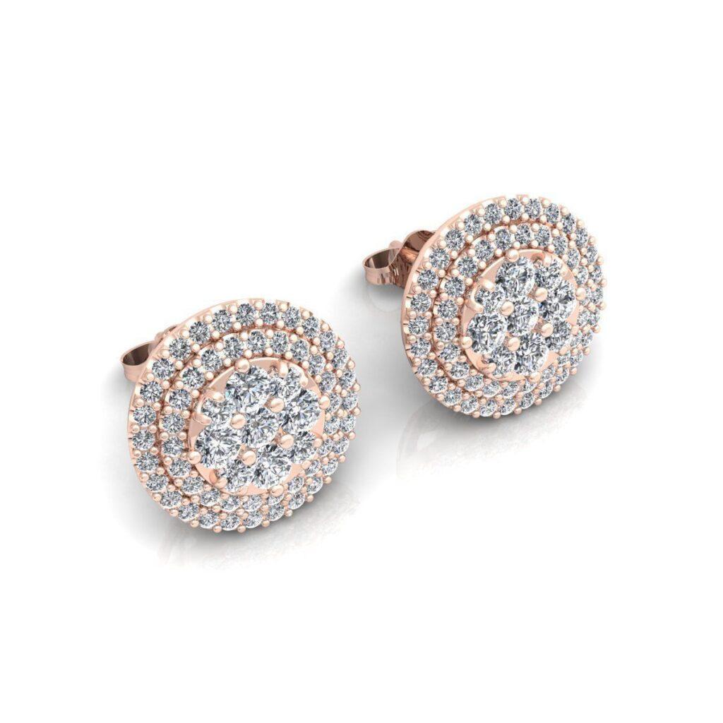 Product Details: 

Presenting our mesmerizing Round Diamond Stud Earrings – a flawless blend of enduring charm and contemporary elegance, featuring brilliant round-cut diamonds. Enhance your fashion statement with the timeless appeal of the classic