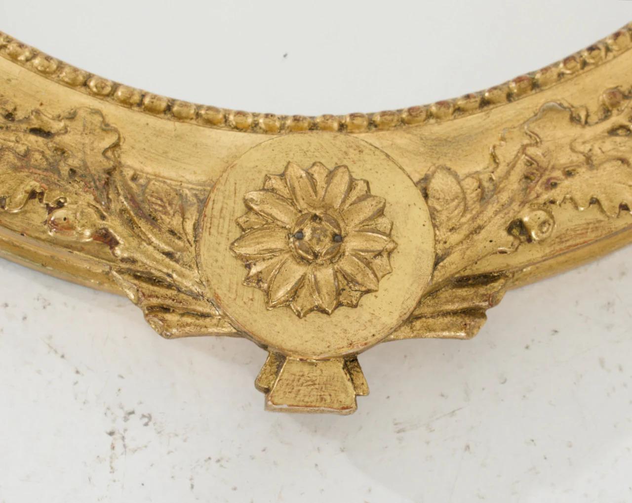Miroir rond suédois, 19e siècle. en vente 1