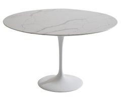 Round table Alivar Tulip Table 769/A design Eero Saarinen Ø 107cm 42.12 in White