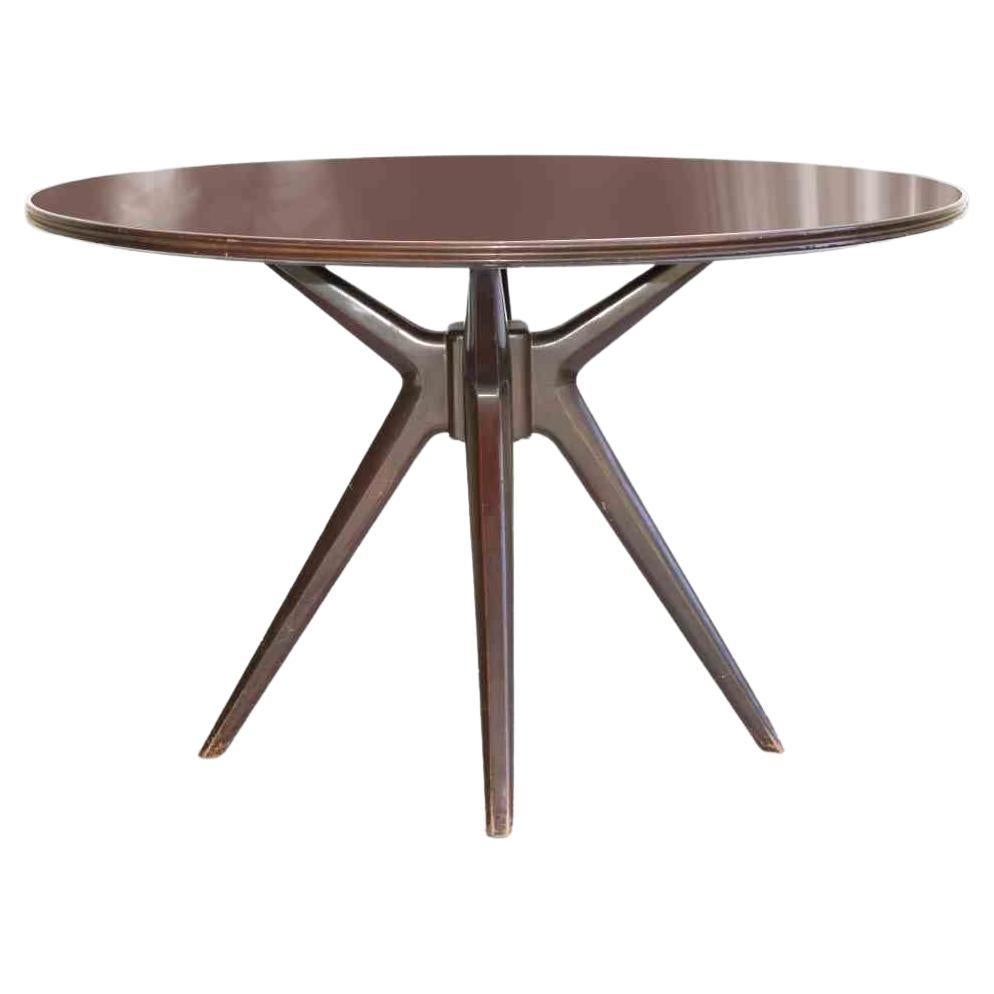 Round Table Attr. to Osvaldo Borsani, 1950s For Sale