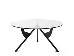 Round Table Baleri Italia President M design Philippe Starck - Black