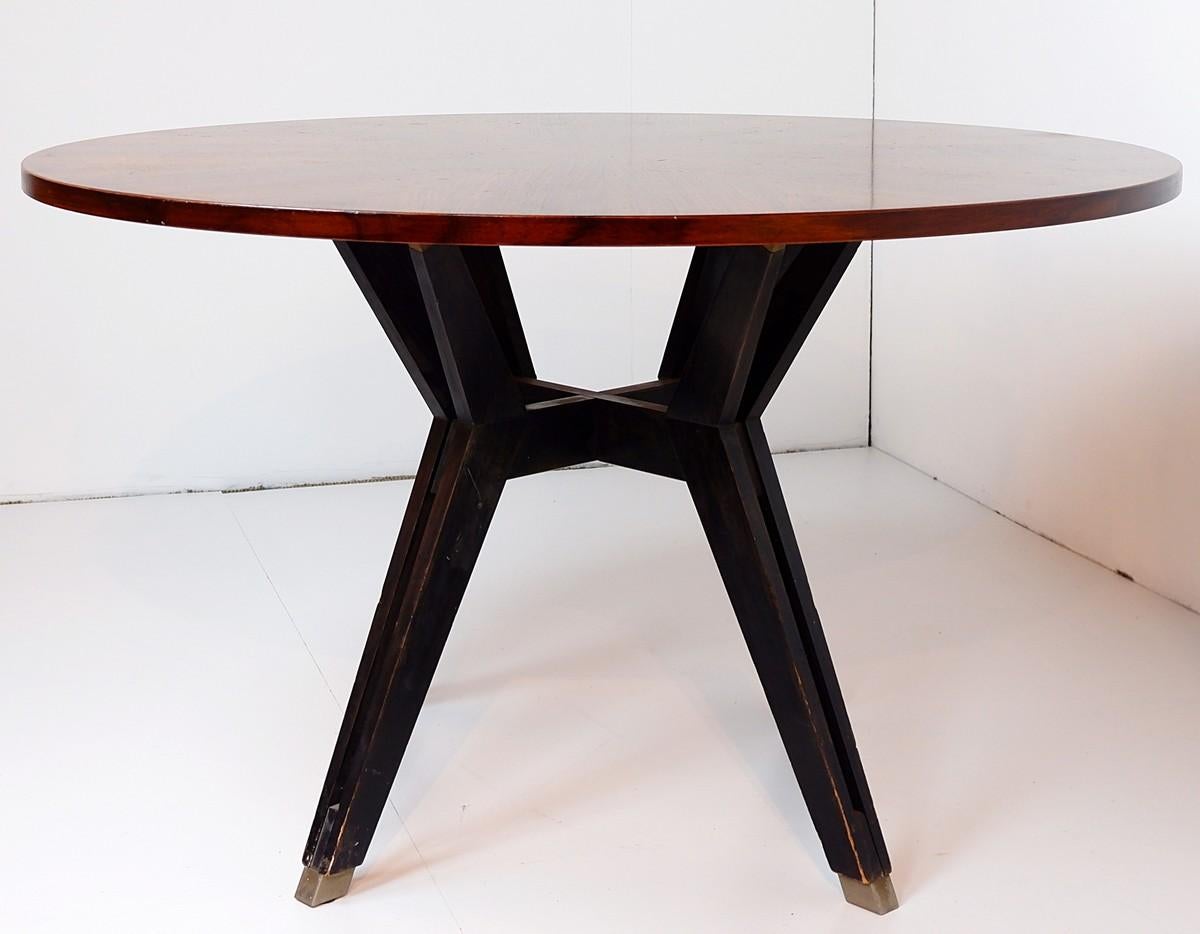 Round table by Ico Parisi for M.I.M. Roma, Italy, circa 1958.