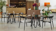 Mesa redonda Casamania & Horm Meduse Diseño en vidrio GamFratesi