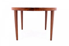 Round table, Danish design, circa 1960.
