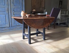 Round Table Elm Top