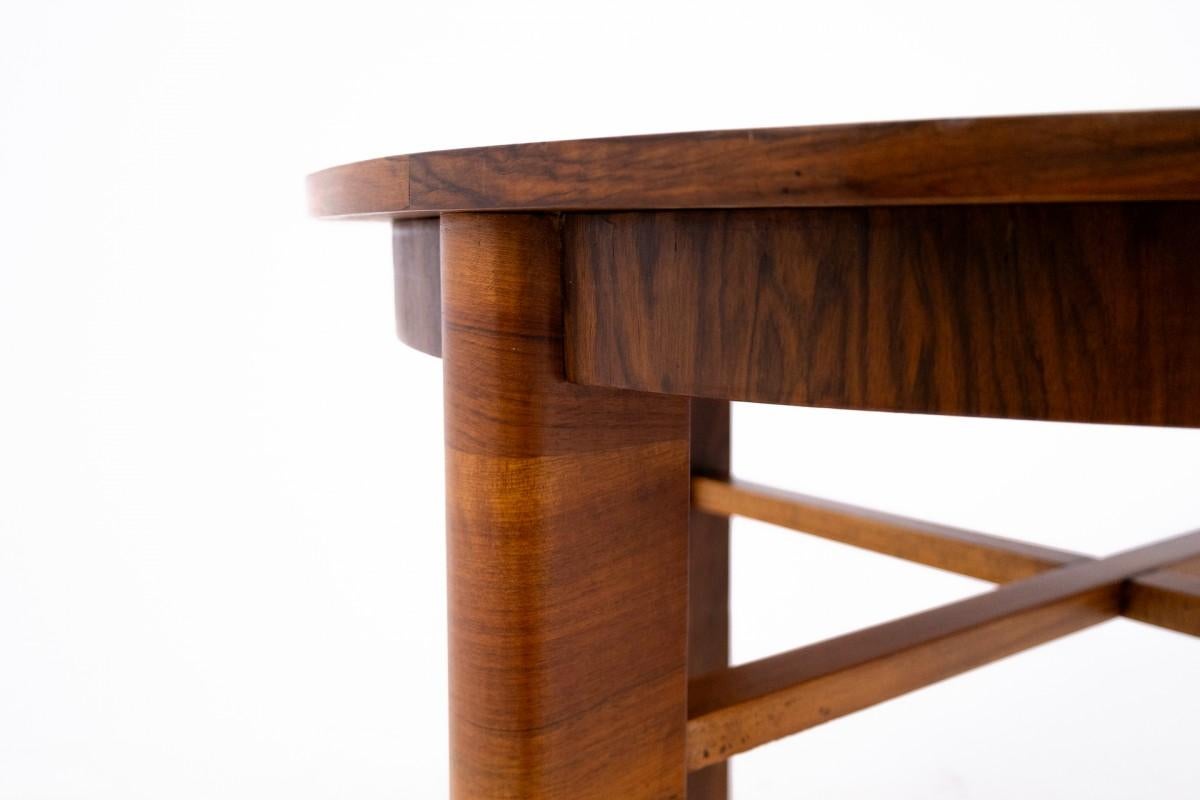 Table ronde du 20e siècle de style Art déco, Pologne. en vente 1