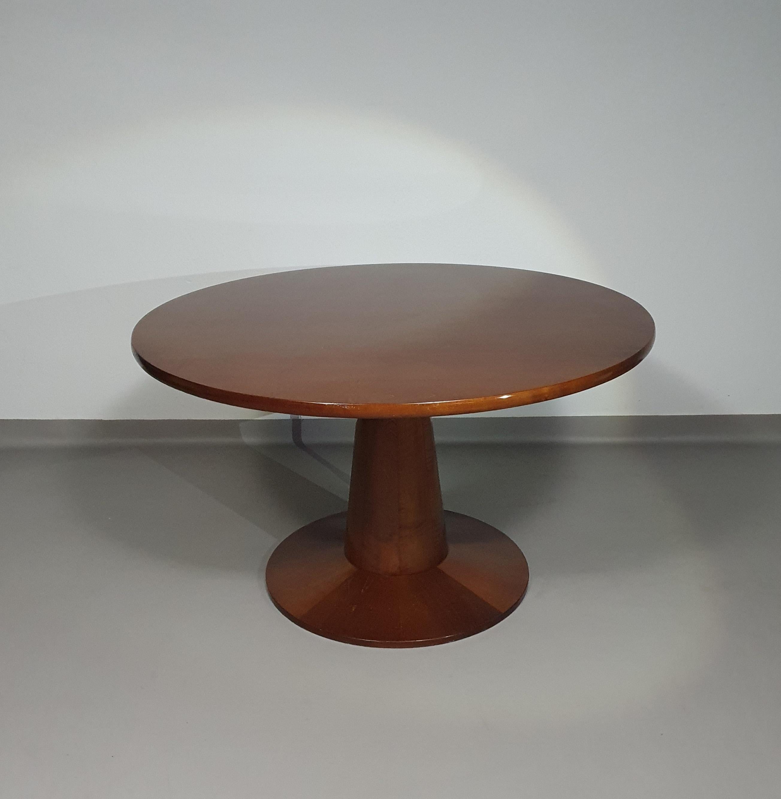 French Round Table / Hugues Chevalier / Model Riviera For Sale