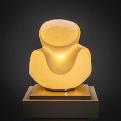 Round Table Lamp by Carlo Nason for A.V. Mazzega, Italy, 1970s