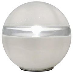 Round Table Lamp by Carlo Nason for Mazzega