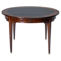 Antique Round Table, late 19th Century