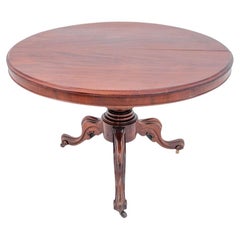 Round table, Western Europe, circa 1880.