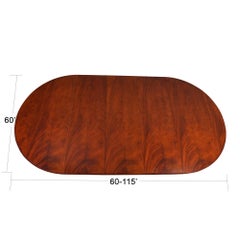 Round Table with Empire Bases 60-115 inch