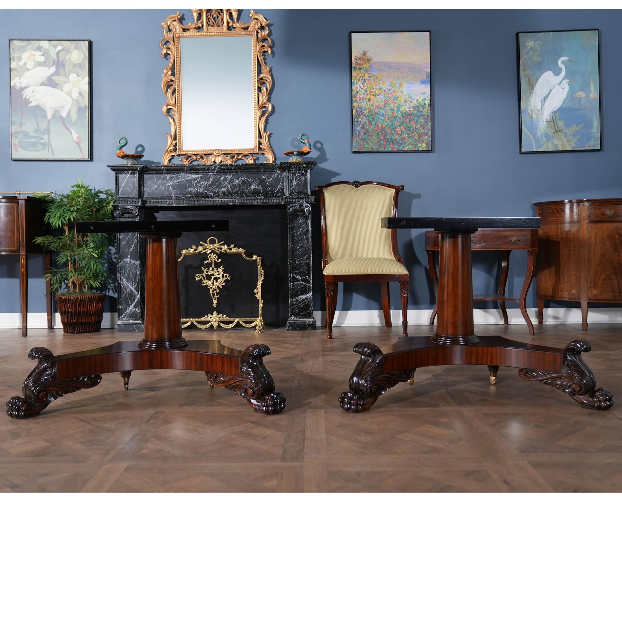 Table ronde avec bases Empire 60-115 pouces Neuf - En vente à Annville, PA