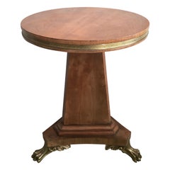 Round Talon Footed Side Table by Chapman