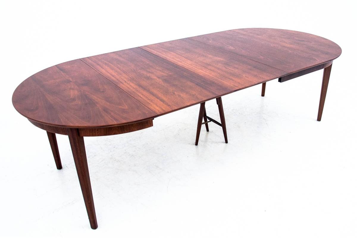 Round Teak Dining Table, Danish Design, 1960s 1