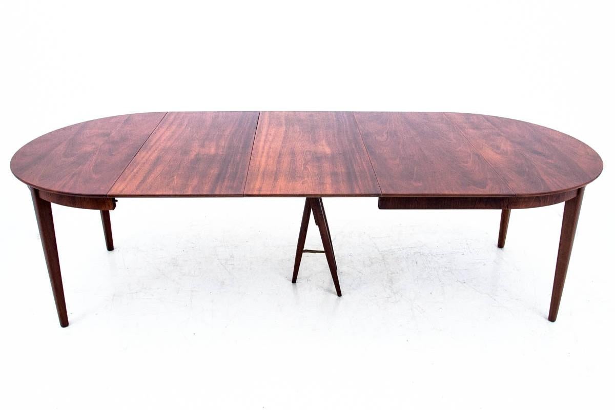Round Teak Dining Table, Danish Design, 1960s 2