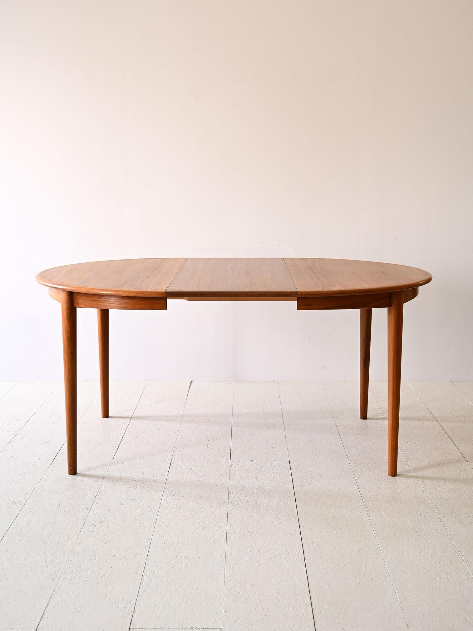 Teak Round teak dining table