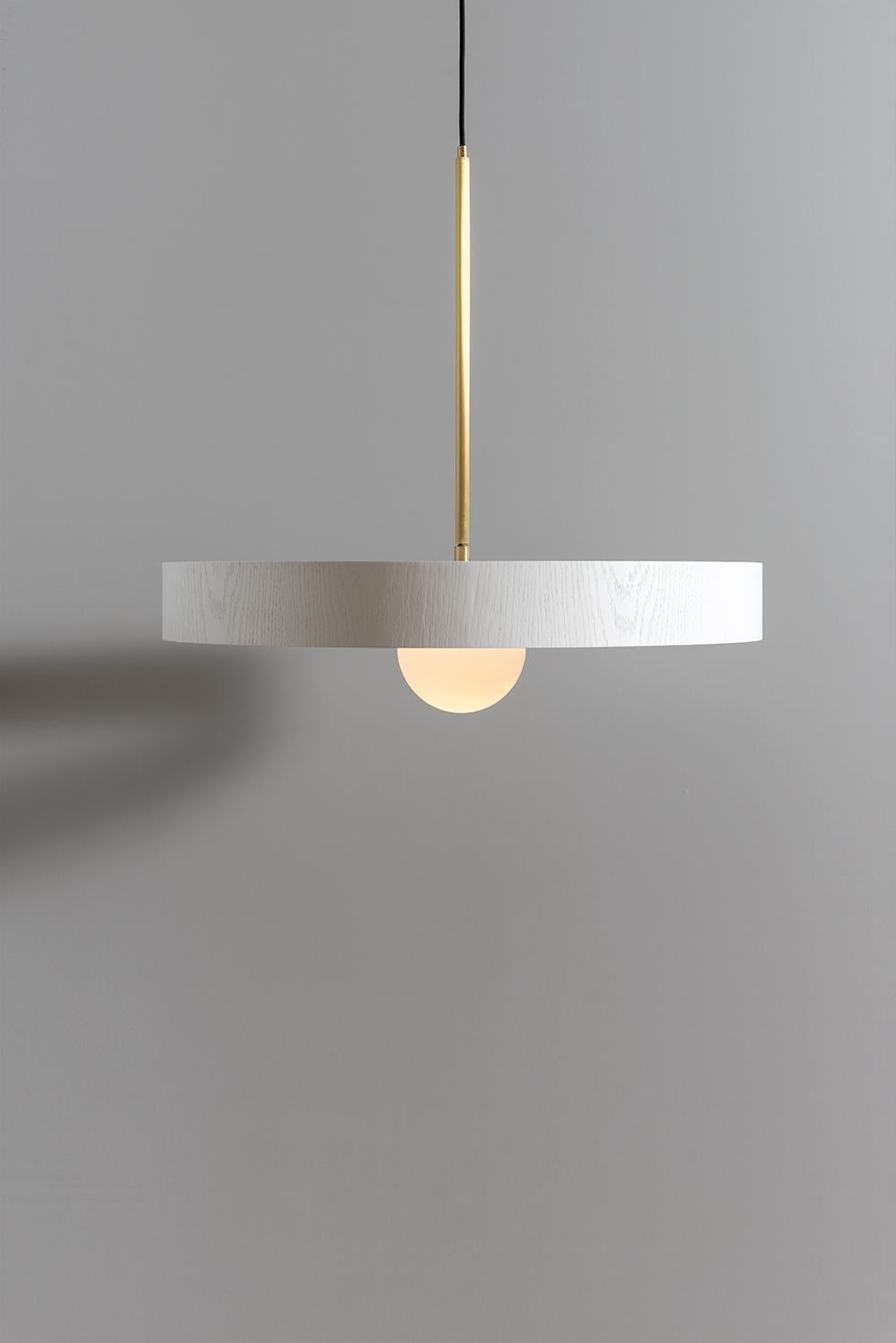 Israeli Round Thin Pendant by ASAF Weinbroom Studio