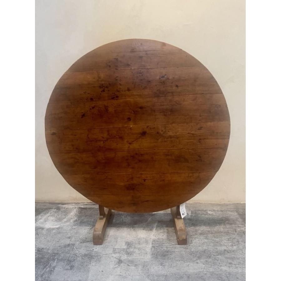 French Round Tilt-Top Table, FR-0259-03 For Sale