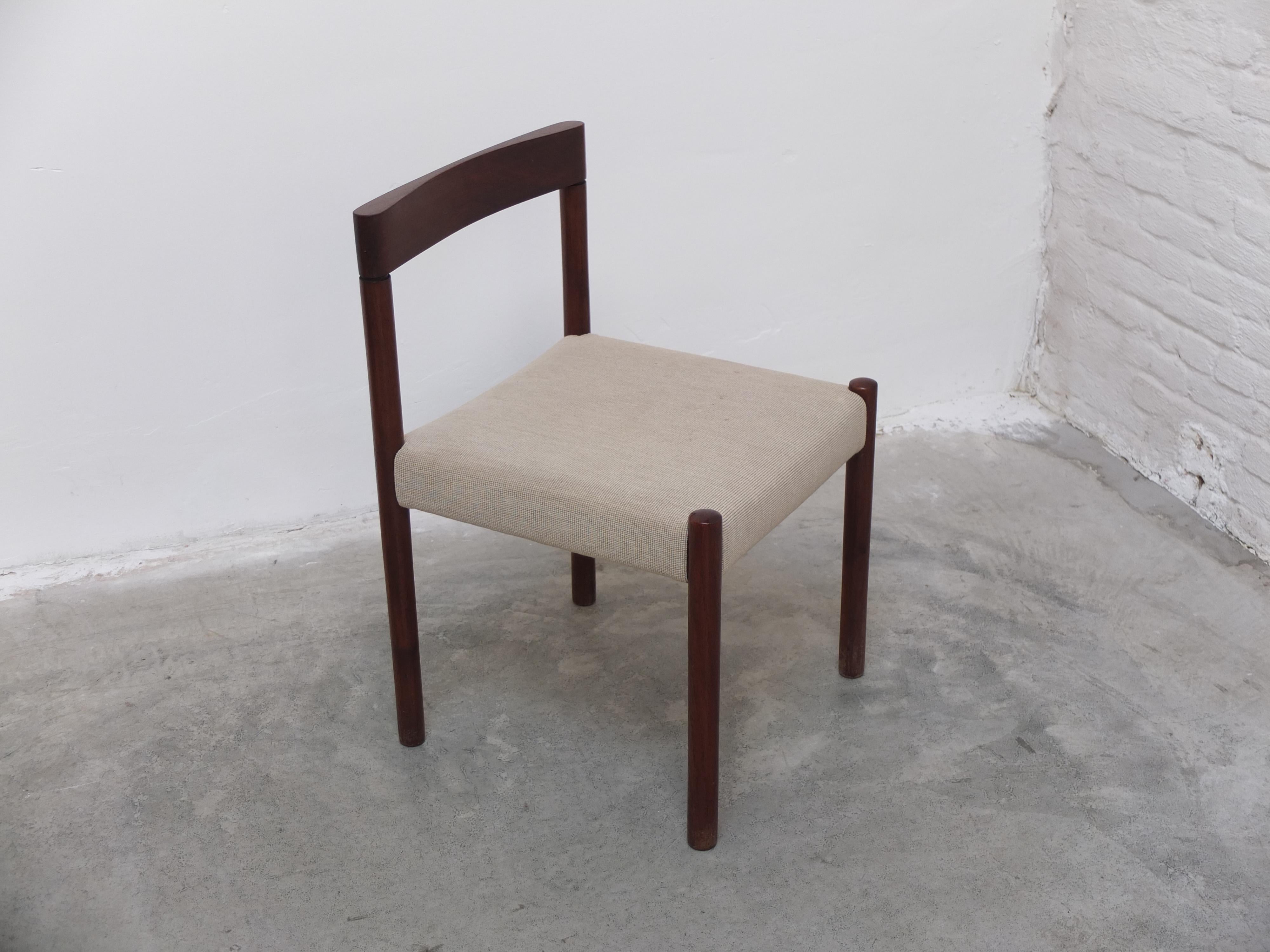 Round to Oval Extendable Dining Set by Alfred Hendrickx for Belform, 1960s For Sale 13