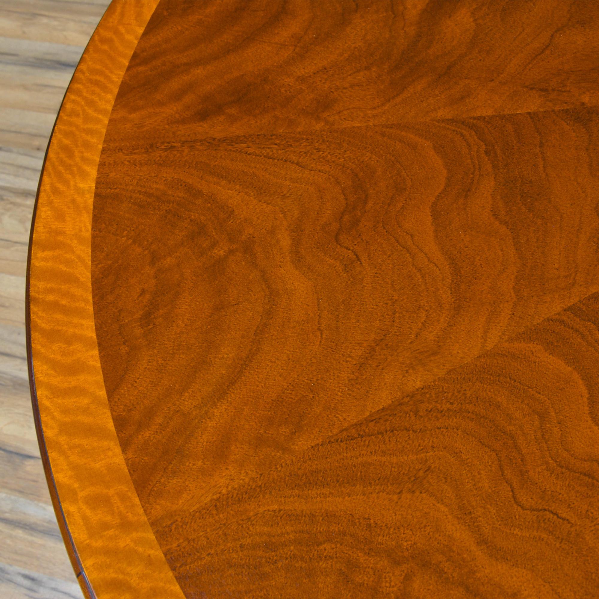 Chippendale Round to Oval Perimeter Table