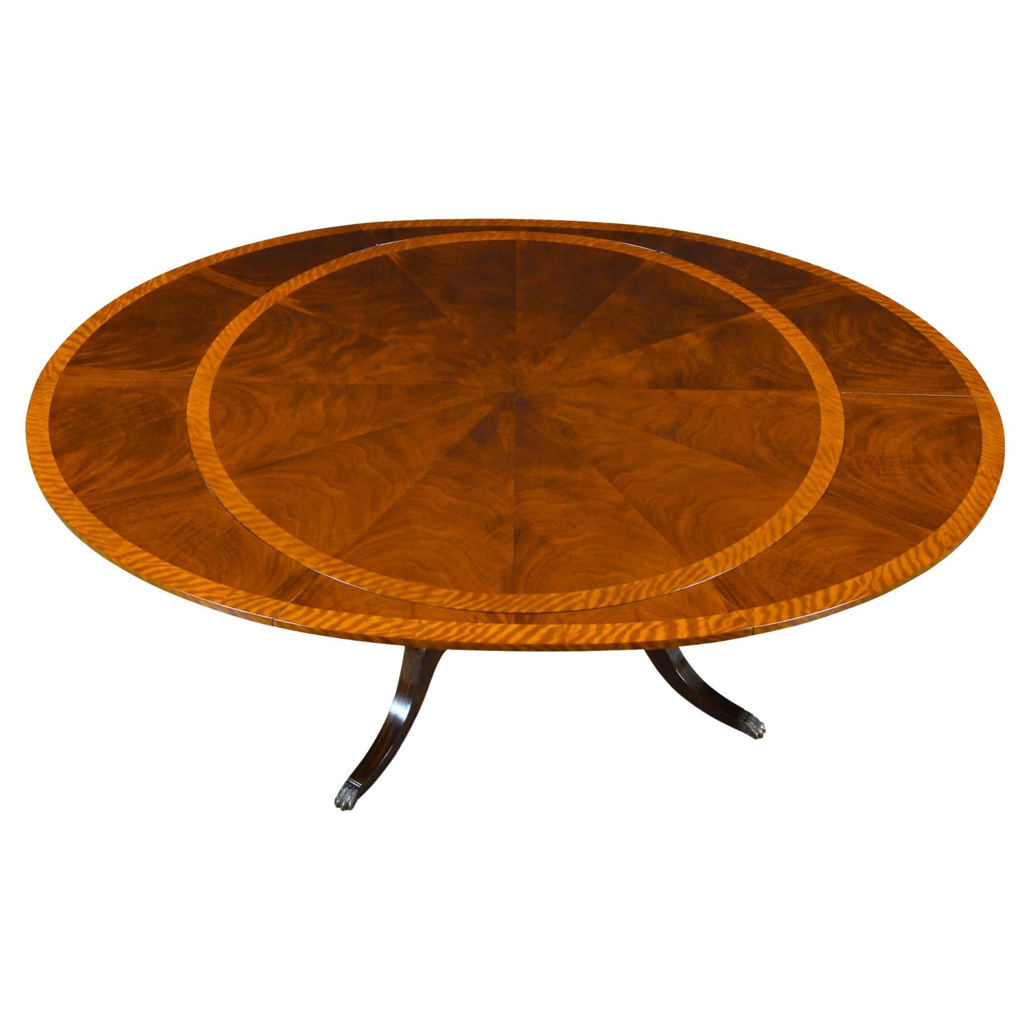 Round to Oval Perimeter Table