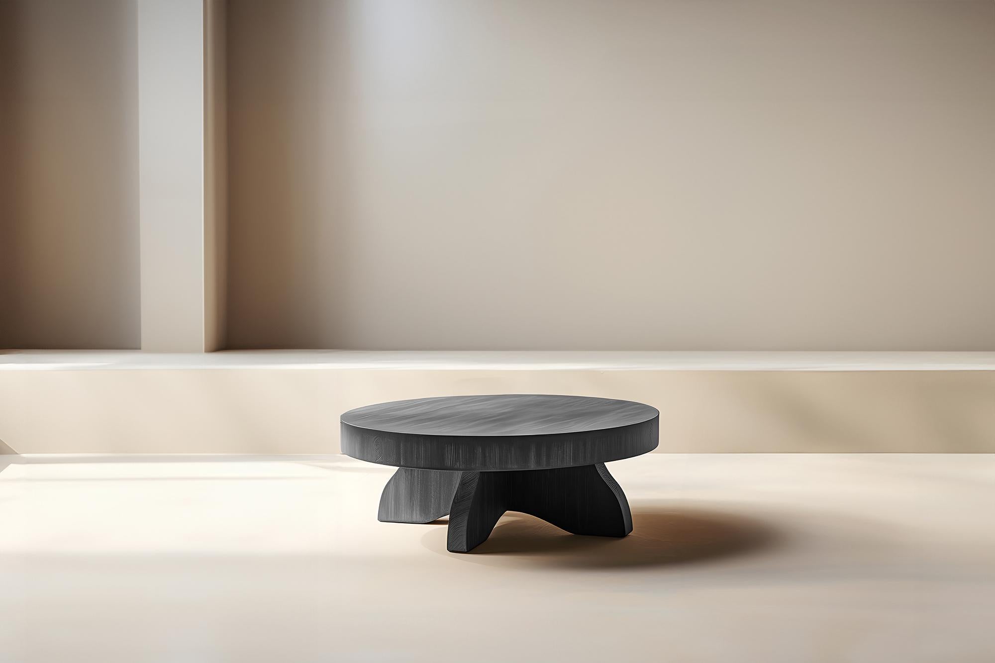 Round Top Fundamenta Coffee 52 Abstract Oak, Stylish Design by NONO


Sculptural coffee table made of solid wood with a natural water-based or black tinted finish. Due to the nature of the production process, each piece may vary in grain, texture,