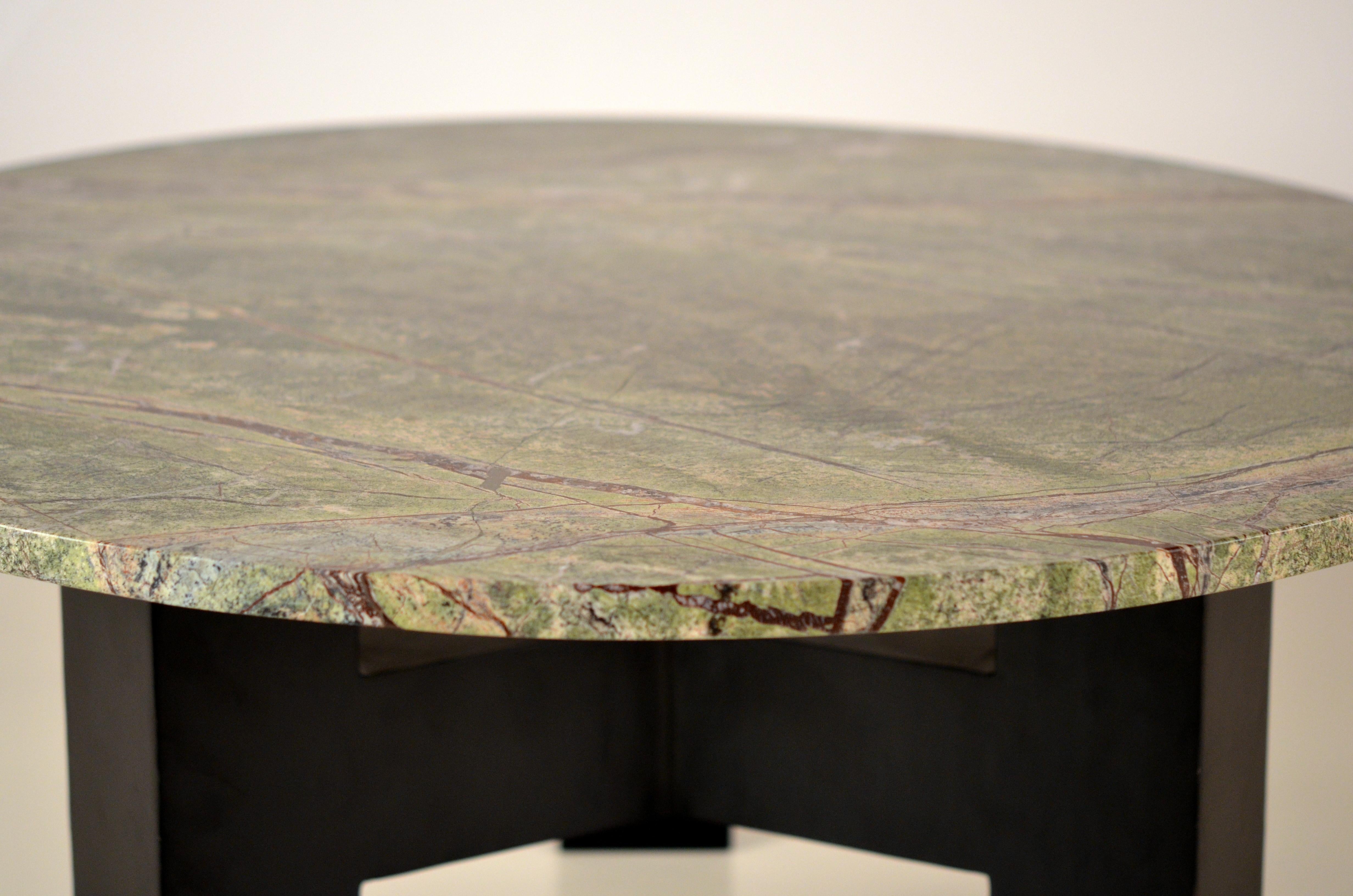 XXIe siècle et contemporain Table basse ronde Upsilon de Design Frres en vente