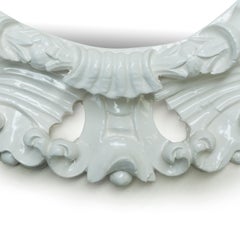 Round Vintage Baroque Style Mirror