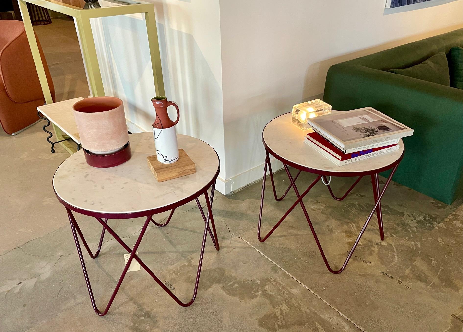 Australian Round Vintage Marble Coffee Table