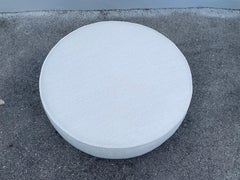 Round Vintage Ottoman by T.H. Robjohns-Gibbings
