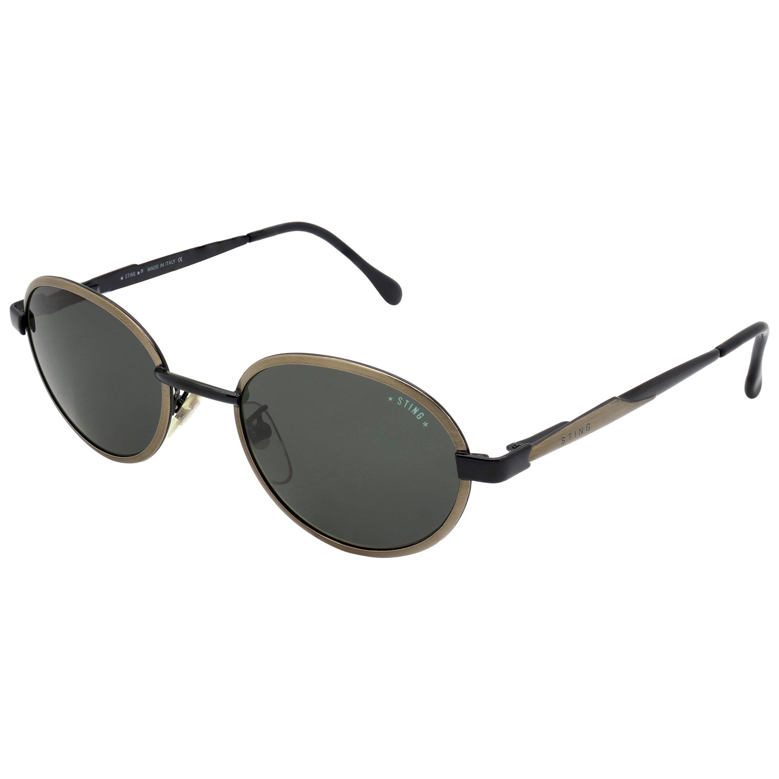 Round vintage sunglasses by Sting, Italy For Sale