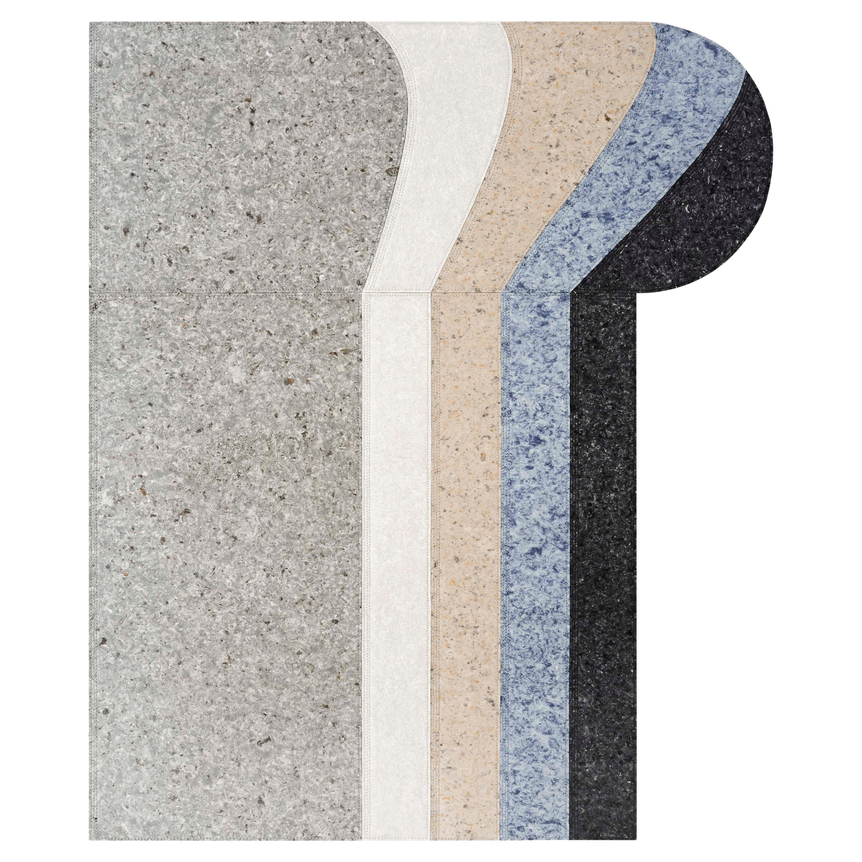 Round Volcano Nuances Rug by Gandia Blasco
