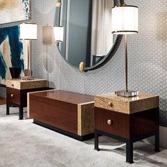 Espejo de pared redondo