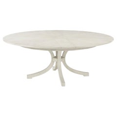 Tavolo da pranzo rotondo allungabile costiero Whiting
