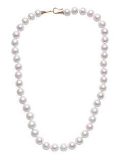 Round White Freshwater Pearl Necklace