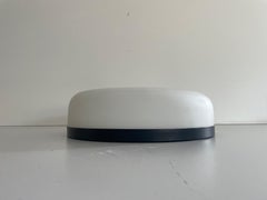 Runde Weißglas-Einbauleuchte von Stilux, 1960er Jahre, Italien