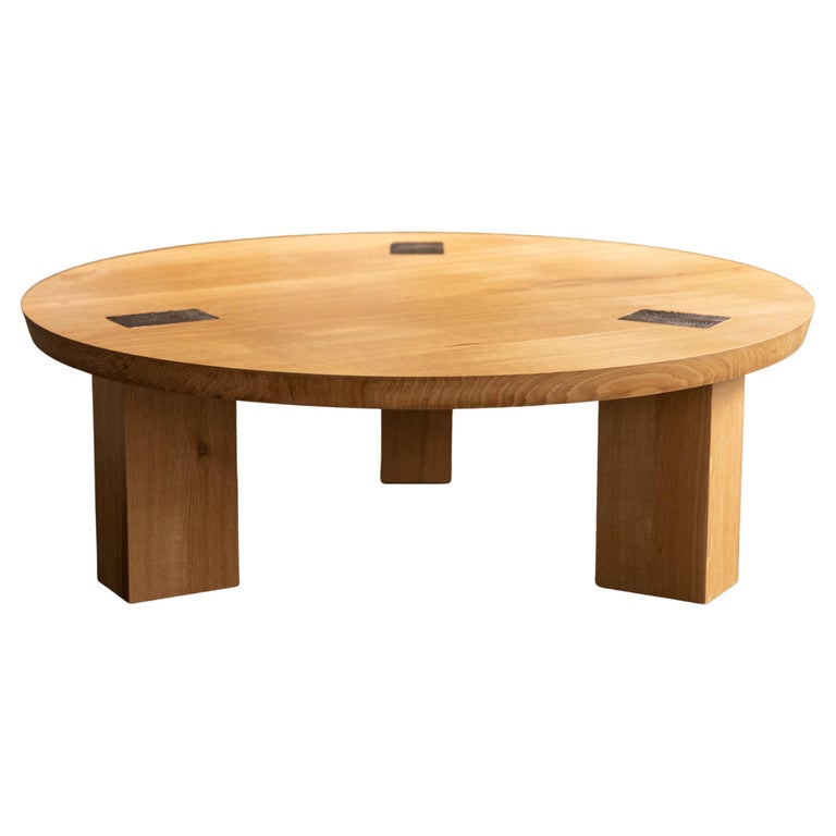 Round Grey Wood Coffee Table In Stained, Low Round Coffee Table Melbourne Gumtree
