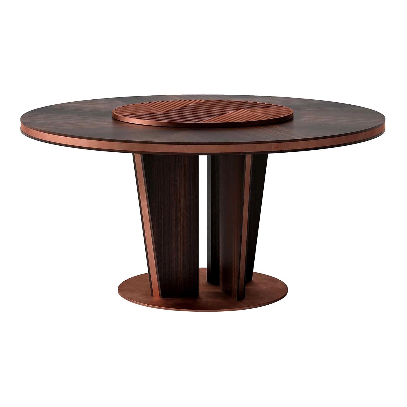 Round Wood Dining Table