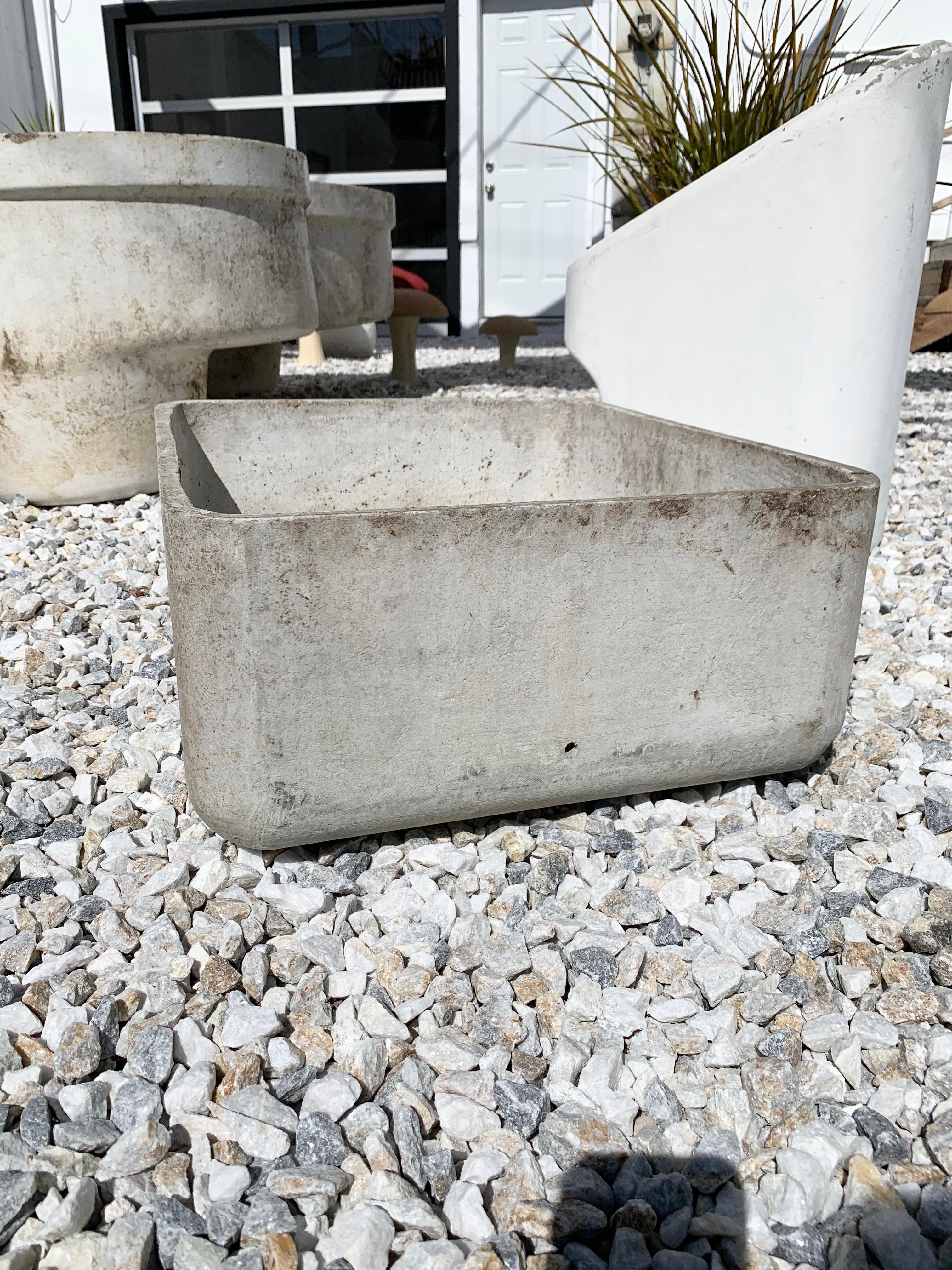 Swiss Willy Guhl Rounded Box Planters