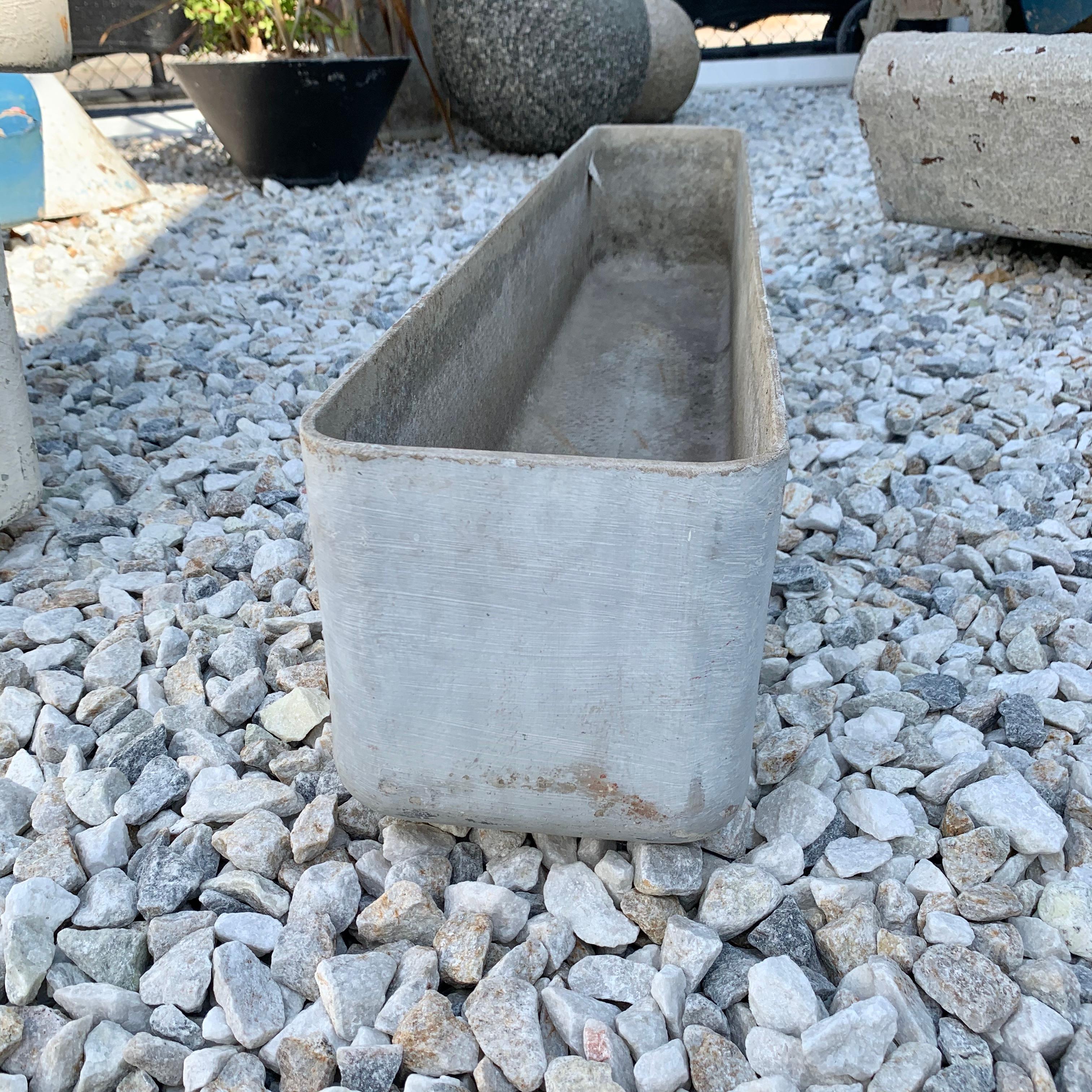 cement trough planter