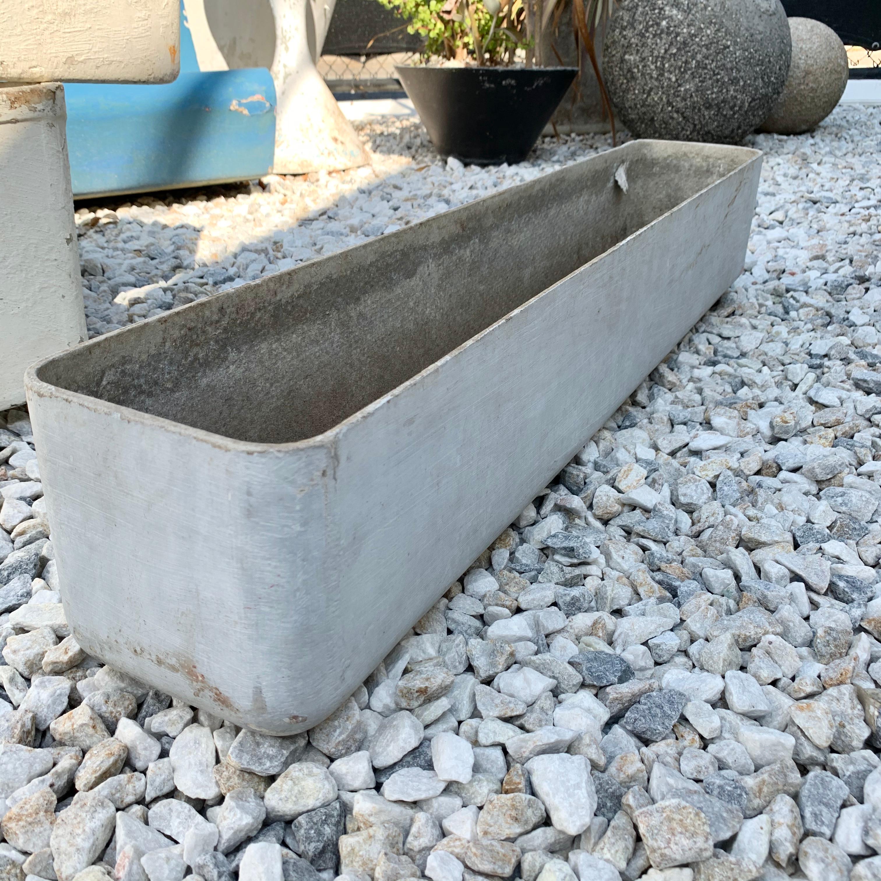 round concrete trough