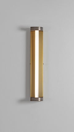 Rounded Corner Wall Light by Square in Circle