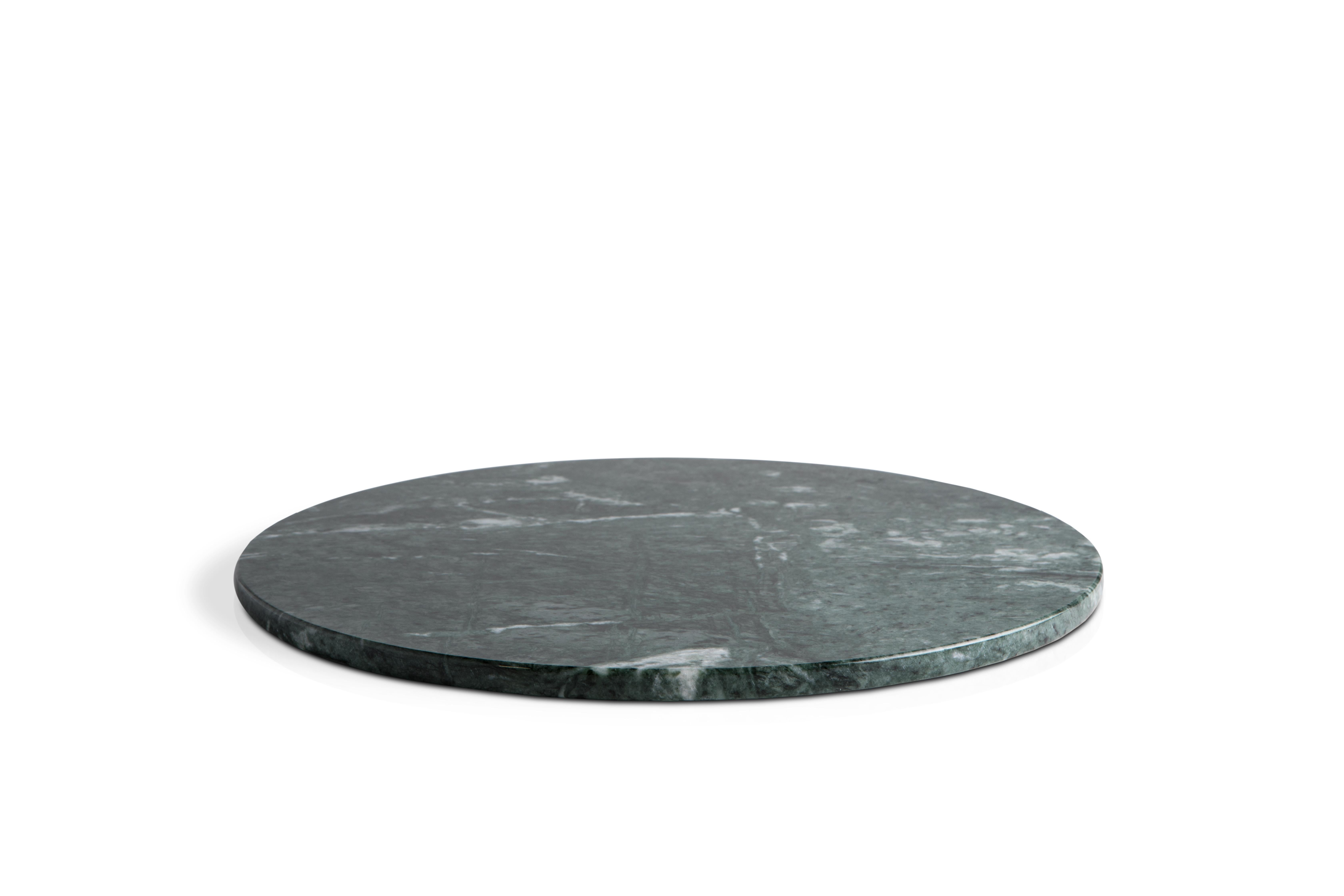 green marble cheese board